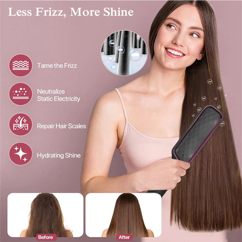 2 in 1 Hair Straightener Comb