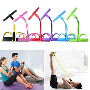 Tension Pull Stretching Rope Up Tummy Trimmer Yoga Sit